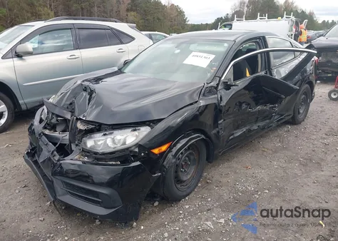 2018 Honda Civic Lx from USA, damaged, VIN 2HGFC2F50JH593597